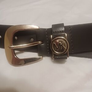 Authentic Brown Leather Michael Kors Belt